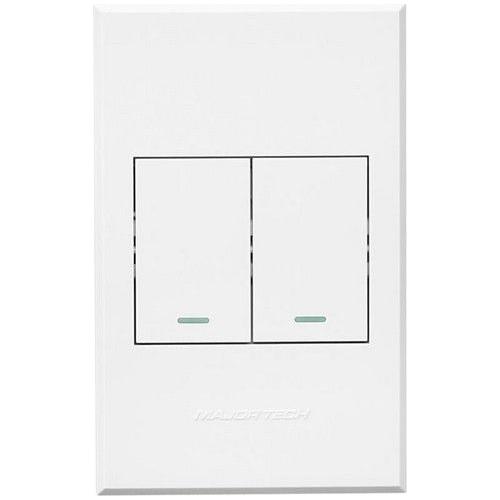 Veti 3 Light Switch 2L 1xBP 1x2Way 2x4