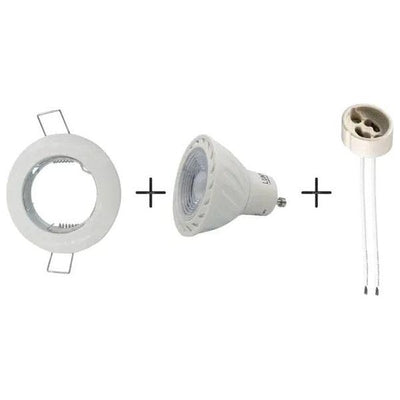 Led Downlighter Combo 4/6W WW White