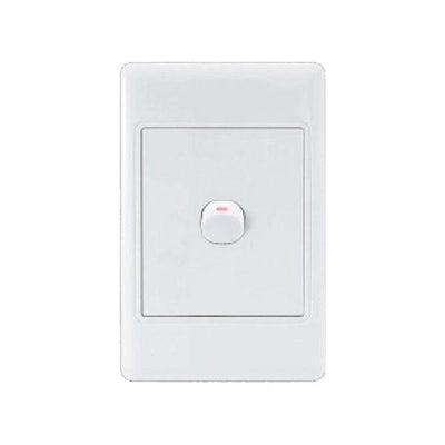 Ausma 1 Lever Light Switch White