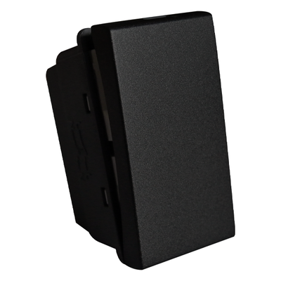 1 Way Switch Module 1W Black Matrix