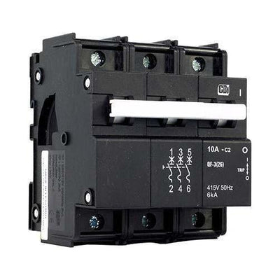 CBI Circuit Breaker Dual Mount 3P 6K 30A