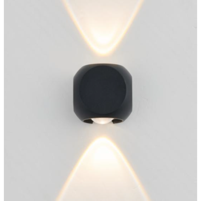 Led Wall Light Up Down Warm White Black.