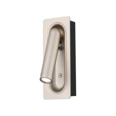 Wall Light Down Facing Adjustable Gold