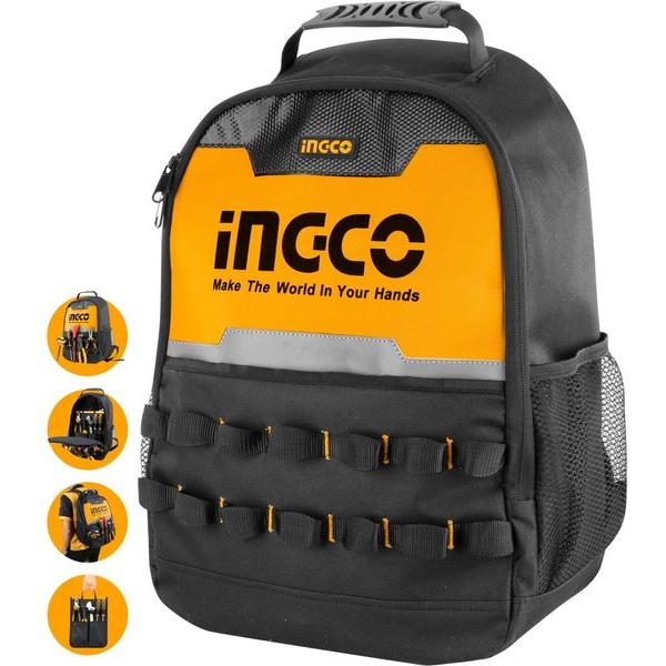 Tool Bag 21Pce Pocket Ingco