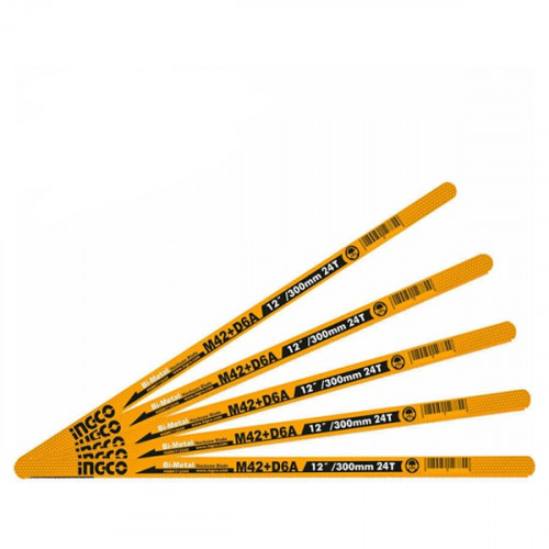 Hacksaw Blade Set 5pc 24T Ingco