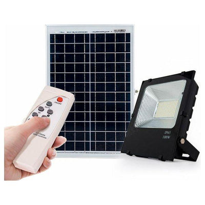 LED Solar Flood Light With Remote 40W
