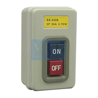 3 Pole 30A Pushbutton Station