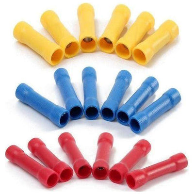 Insulated Butt Connector Red 100PK