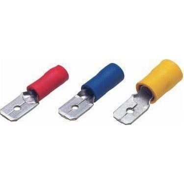 Insulated Male Crimp Terminals Yel-100P